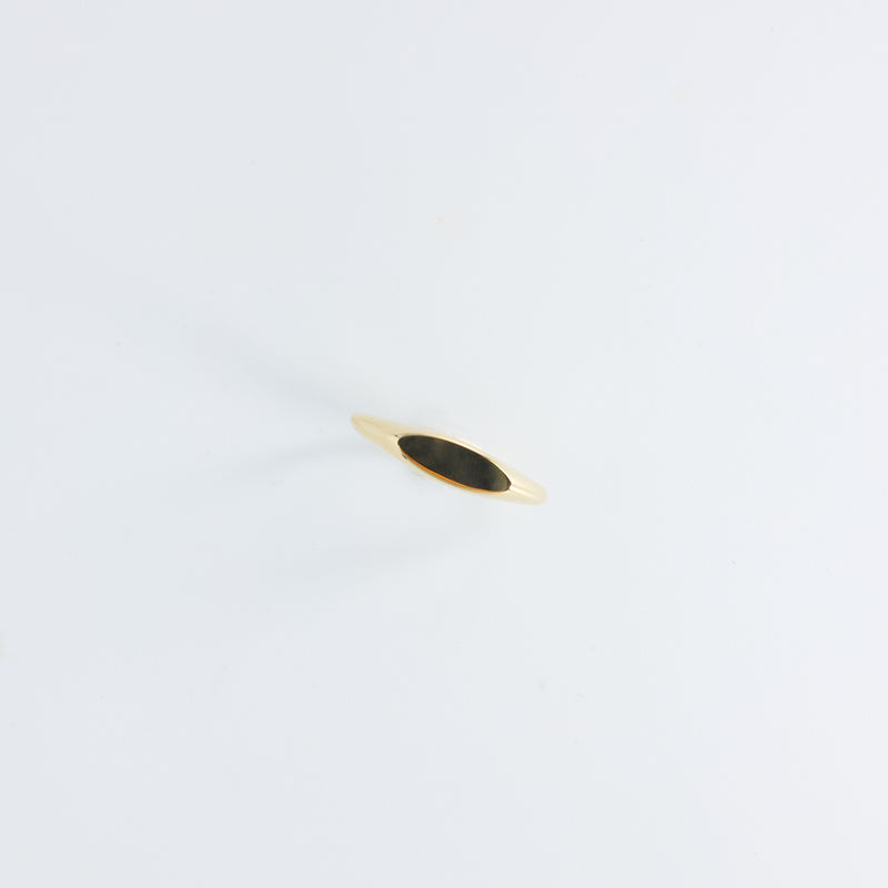 Slim Signet Ring 14k Gold