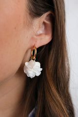 White Lotus Piccolo Hoops