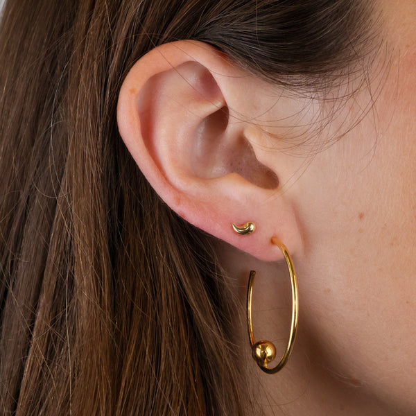 Pepita Stud 14k Gold