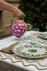 Wavy Placemats Beige/Green
