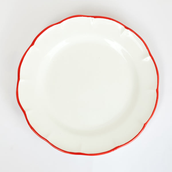 Cerchio Plates Red (set of 4)