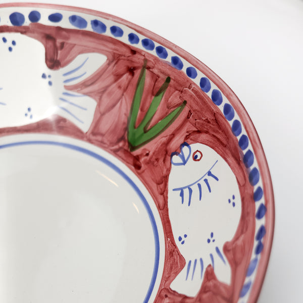 Pesce Burgundy Salad Bowl