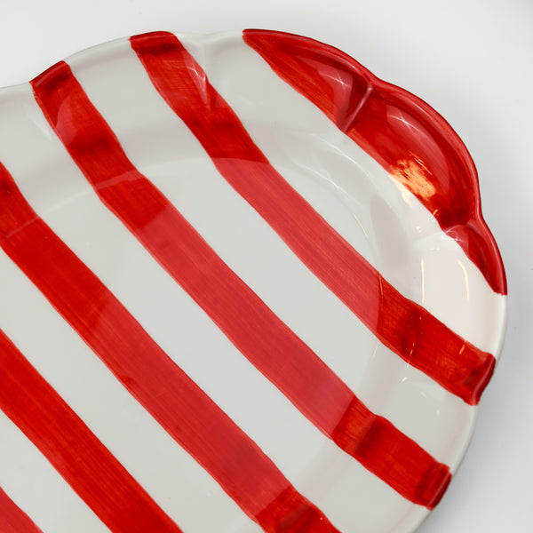 Dolce Vita Oval Platter Red