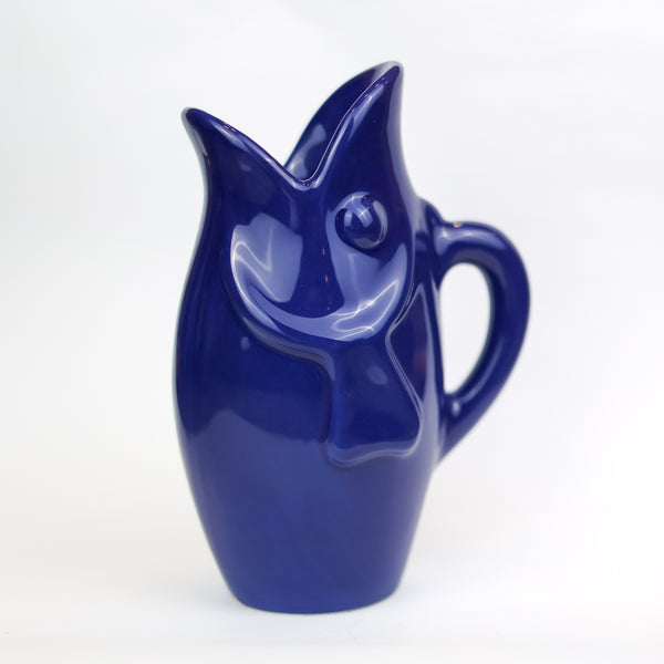 Blue Fish Jug