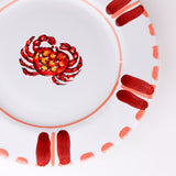 Crab Frutti Di Mare Romantico Plates (set of 4)