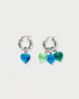 More Amore Grande Hoops Silver