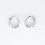 Alma Piccolo Hoops Silver