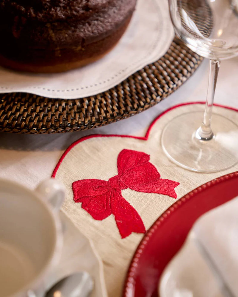 Bow Placemats (Set of 4)