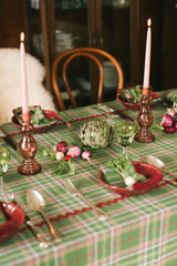 Mushroom Napkins Green, Set of 4