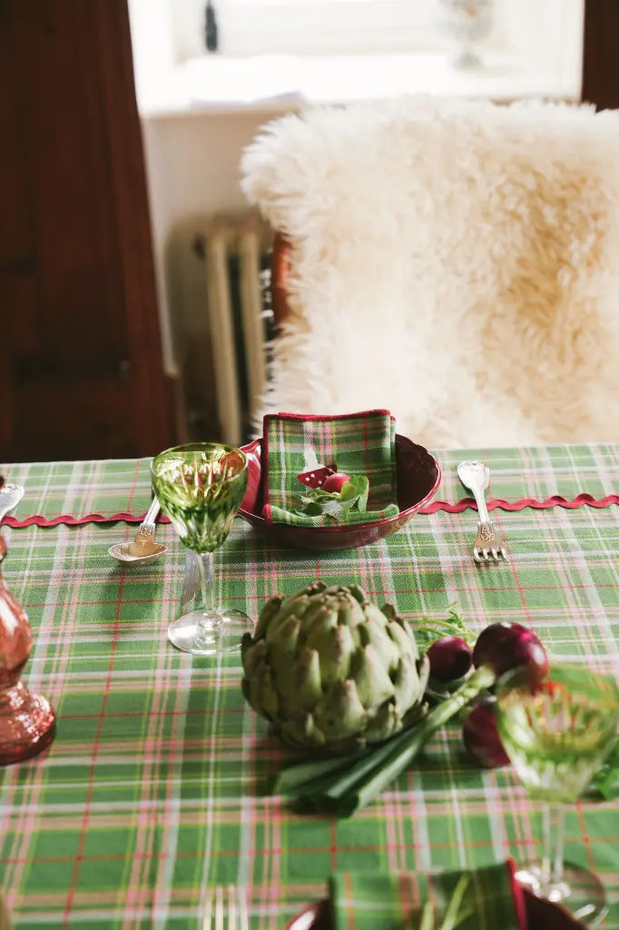 Tablecloth Green, 170x300cm