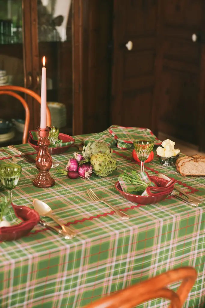 Tablecloth Green, 170x300cm
