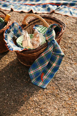 Pepper Kitchen Towels Blue, Set of 2