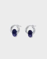 Donut Piccolo Hoops Silver