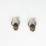 Crystal Donut Piccolo Hoops