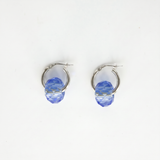 Crystal Donut Piccolo Hoops