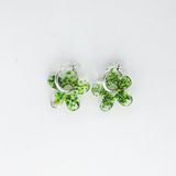 Flora Piccolo Hoops Silver