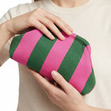 Simon Striped Clutch