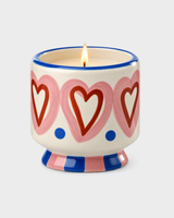 Hearts Rosewood & Vanilla Candle