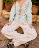 Hilde White Trousers