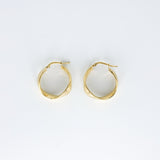 Alma Piccolo Hoops Gold