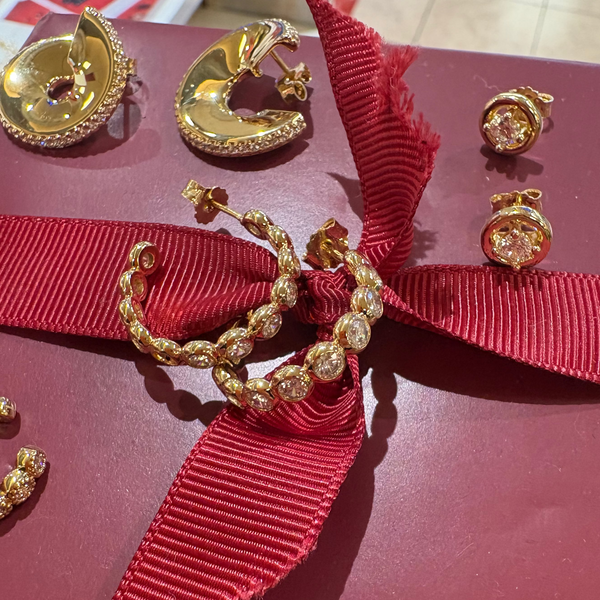 Charlie Glitter Hoops