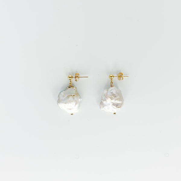 Small Baroque Pearl Eardrops