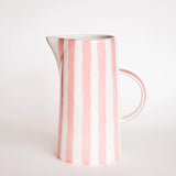Striped Ceramic Jug