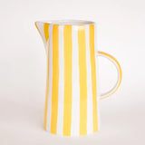 Striped Ceramic Jug