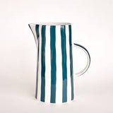 Striped Ceramic Jug