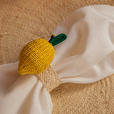 Lemon Napkin Rings (Set of 4)