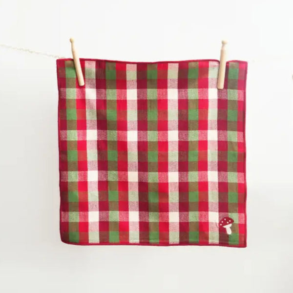 Mushroom Napkins Red, Set of 4