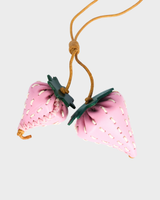 Leather Strawberry Keychain/Bagcharm