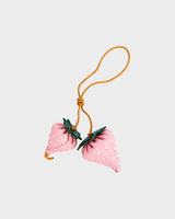 Leather Strawberry Keychain/Bagcharm