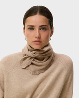 Maddy Cashmere Bandana Beige