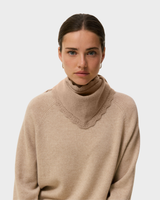 Maddy Cashmere Bandana Beige