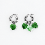 More Amore Grande Hoops Silver