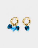 More Amore Grande Hoops Gold