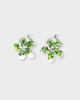 Flora Hoops Silver