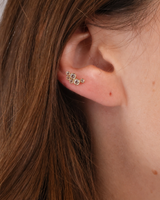 Cluster Piercing Stud 14k Gold