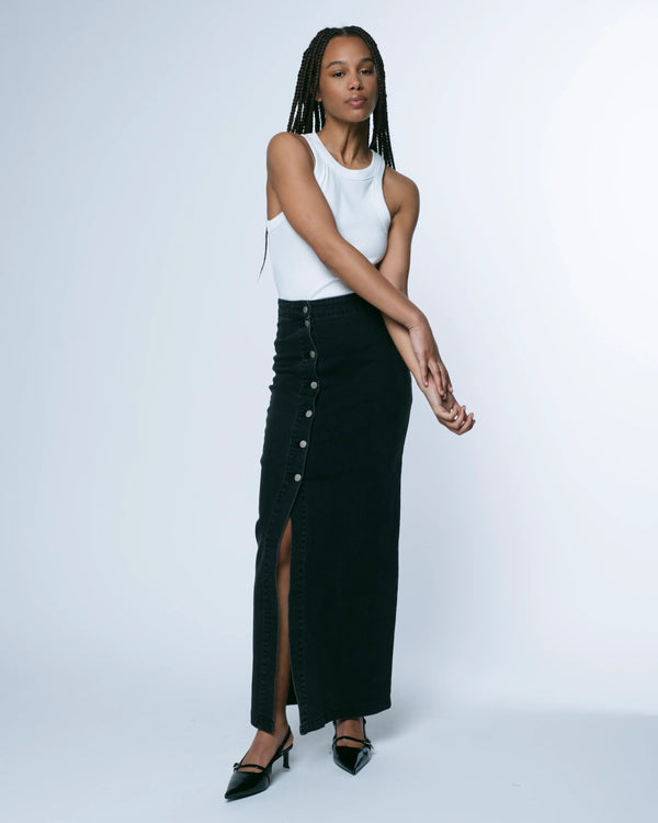 Logan Dark Grey Skirt