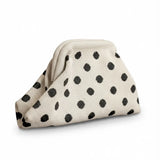 Simon Polka Dot Clutch