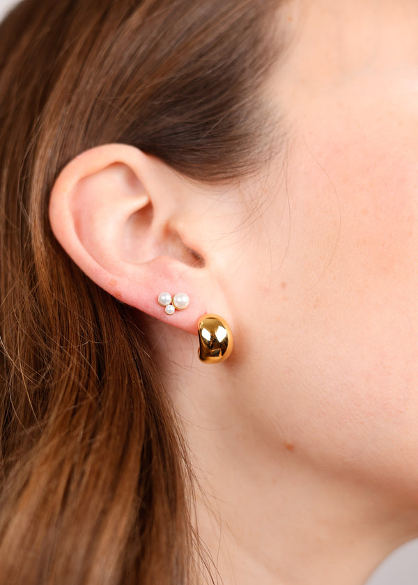 La Perla Studs 14k Gold