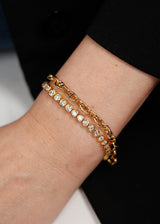 Tennis Bracelet 9k Gold (preorder)