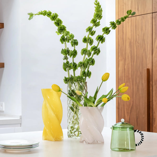 Marshmallow Vase Opaque Pink