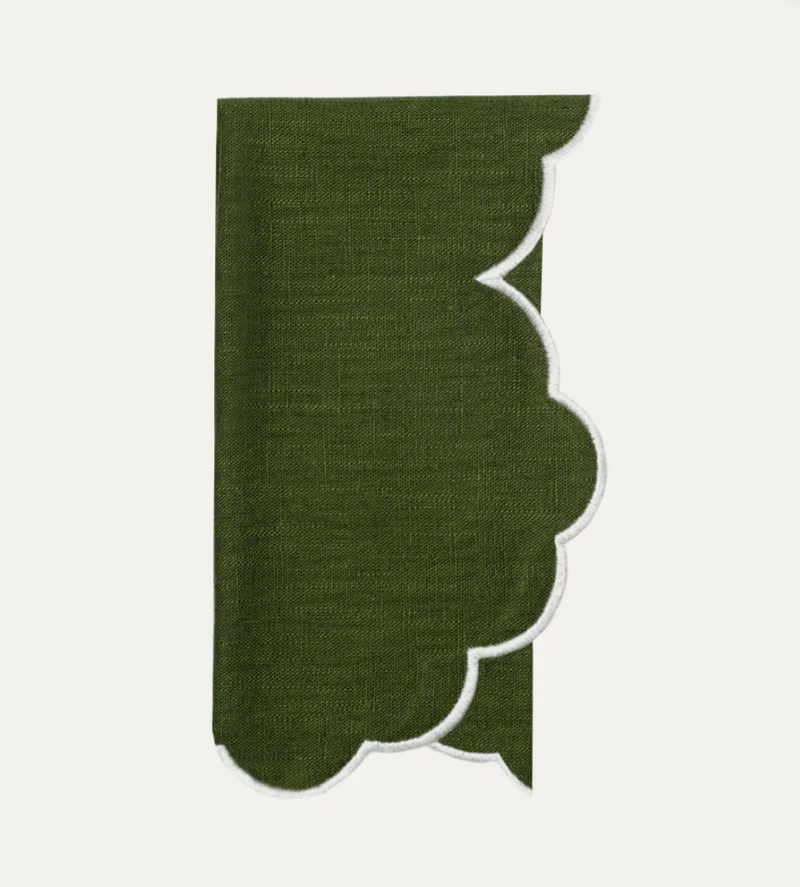 Iris Napkins Green (set of 4)