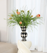 Vase Rhombic Black