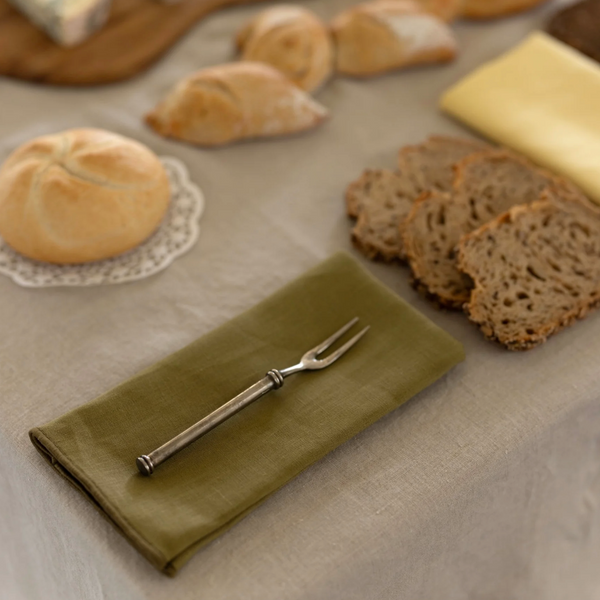 Linen Napkins Olive Green