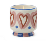 Hearts Rosewood & Vanilla Candle