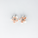 Flora Piccolo Hoops Silver
