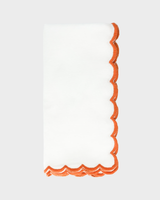 Wavy Hem Napkins Terracotta (set of 4)